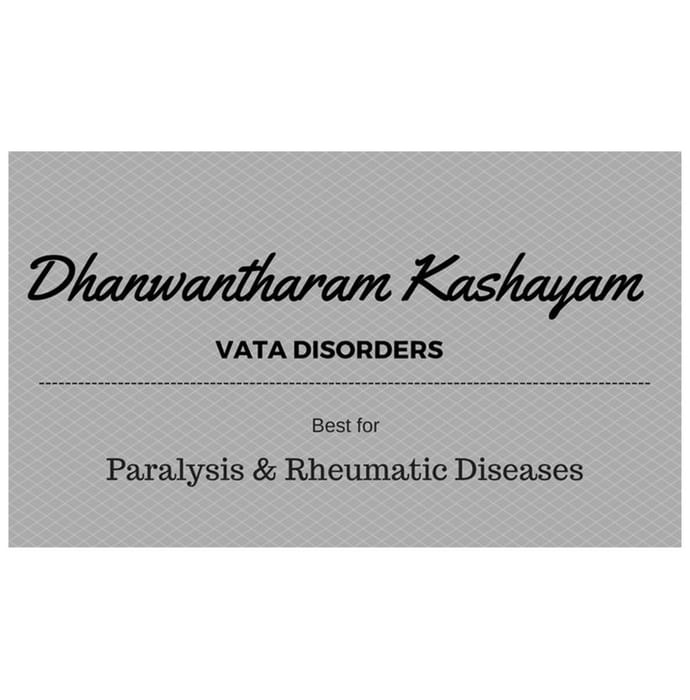 Vaidyaratnam Dhanwantharam Kashayam