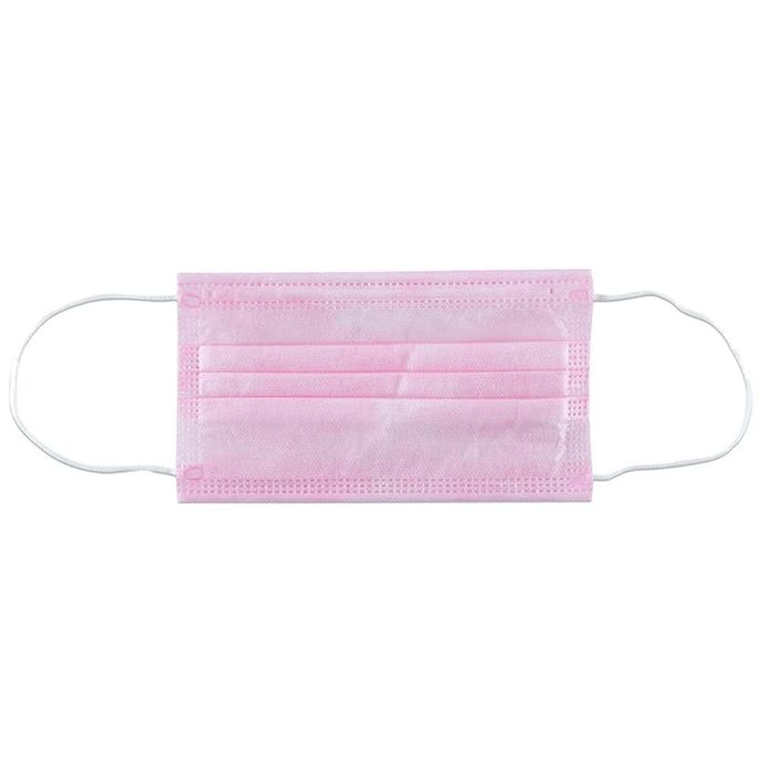 SpiceJet Disposable Face Mask Pink