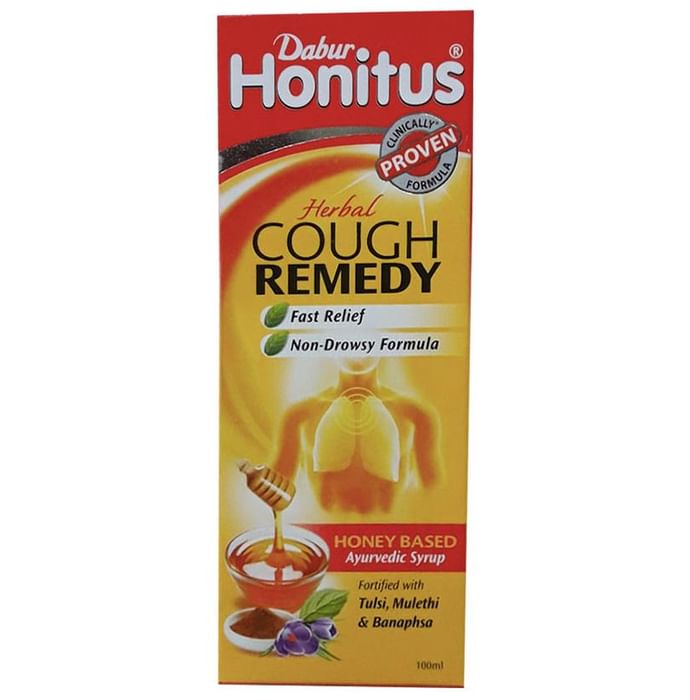 Dabur Honitus Herbal Cough Remedy Pack of 2