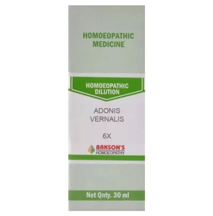 Bakson's Adonis Vernalis Dilution 6X