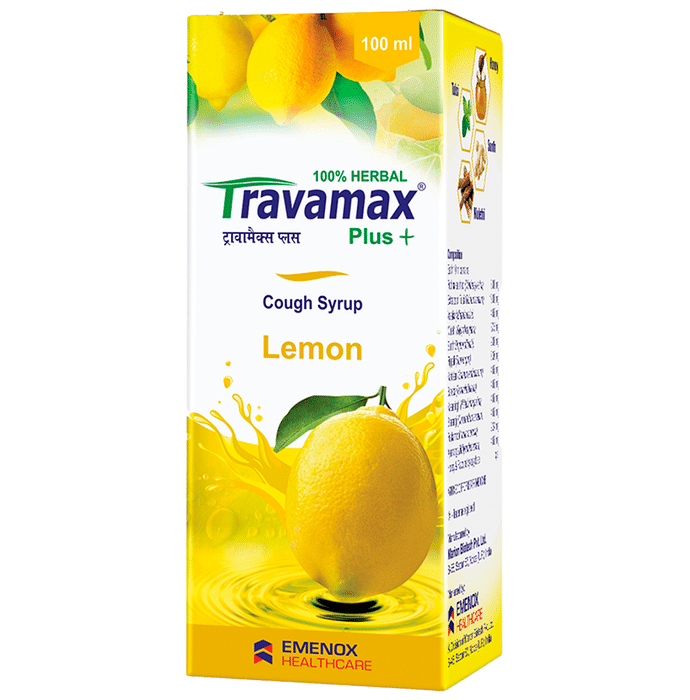 Travamax Plus Cough Syrup Lemon