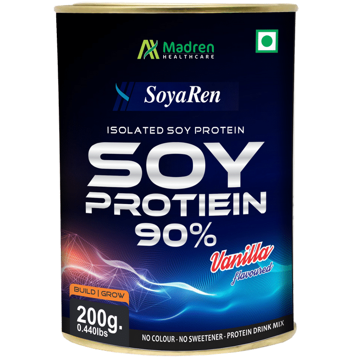 Madren Healthcare SoyaRen Isolated Soy Protein Powder Vanilla