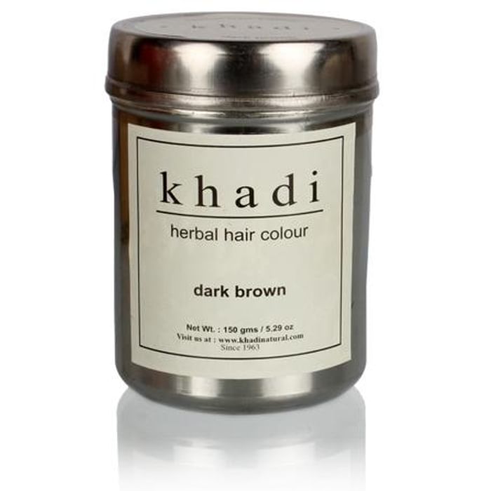 Khadi Naturals Ayurvedic Henna Colour Dark Brown