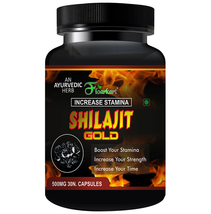 Floarkart Shilajit Gold 500mg Capsule