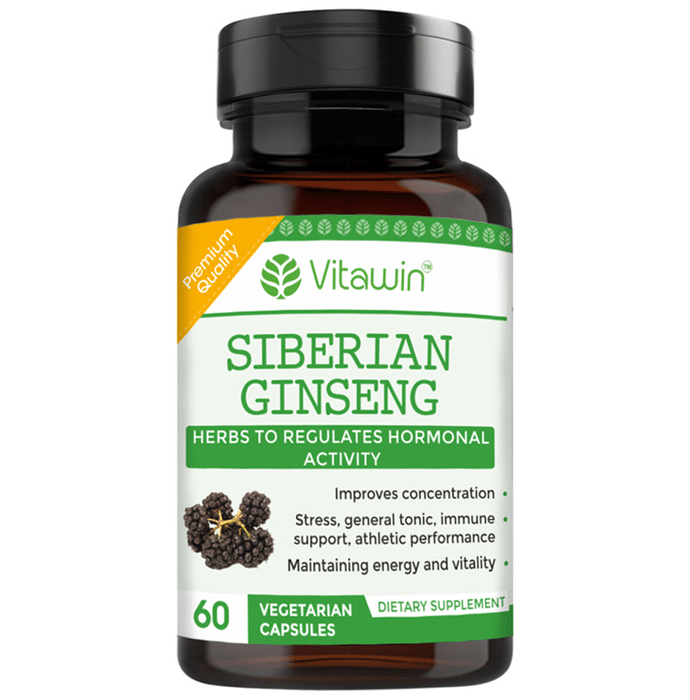 Vitawin Siberian Ginseng Vegetarian Capsule