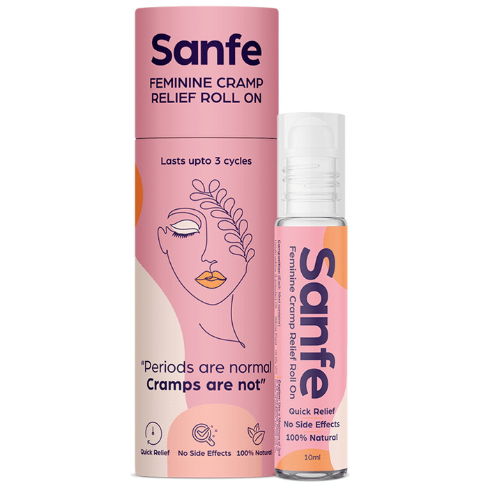 Sanfe Feminine Cramp Relief Roll On (10ml Each)