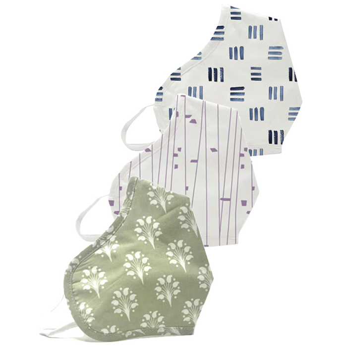 SilverPRO Cotton Mask Small Ocean Hues