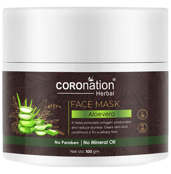 Coronation Herbal Aloevera Face Mask (100gm Each)