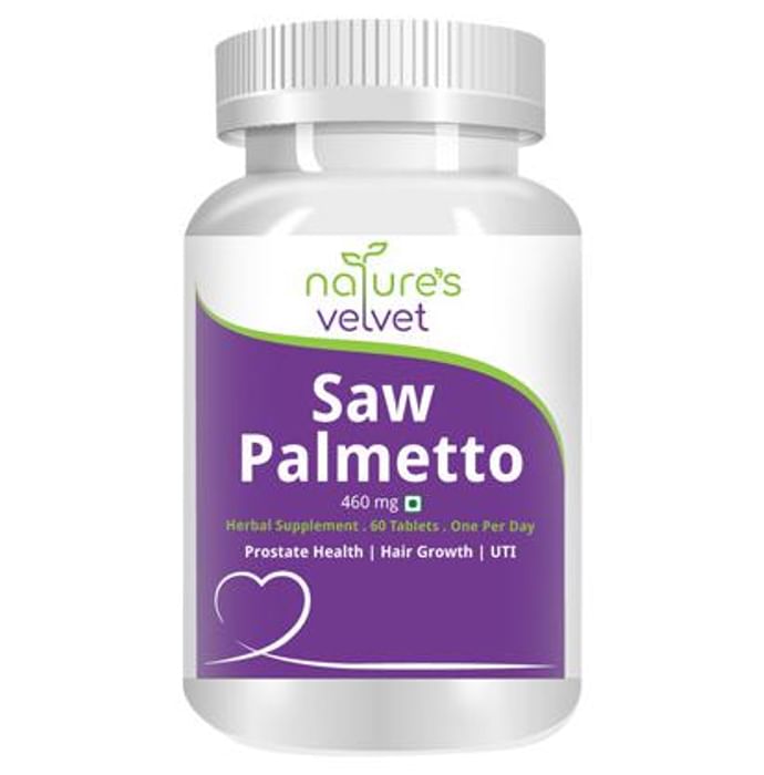 Nature's Velvet Saw Palmetto 460mg Tablet