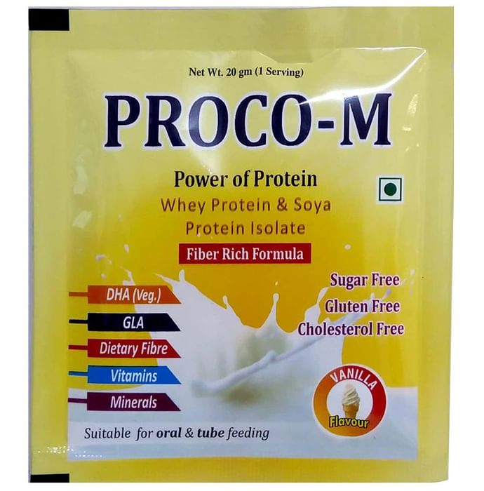 Proco -M Sugar Free Sachet Vanilla