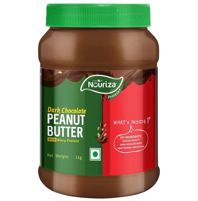 Nouriza Dark Chocolate Peanut with Whey Protein