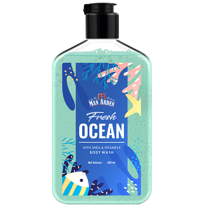 Man Arden Fresh Ocean with Shea & Vitamin E Body Wash