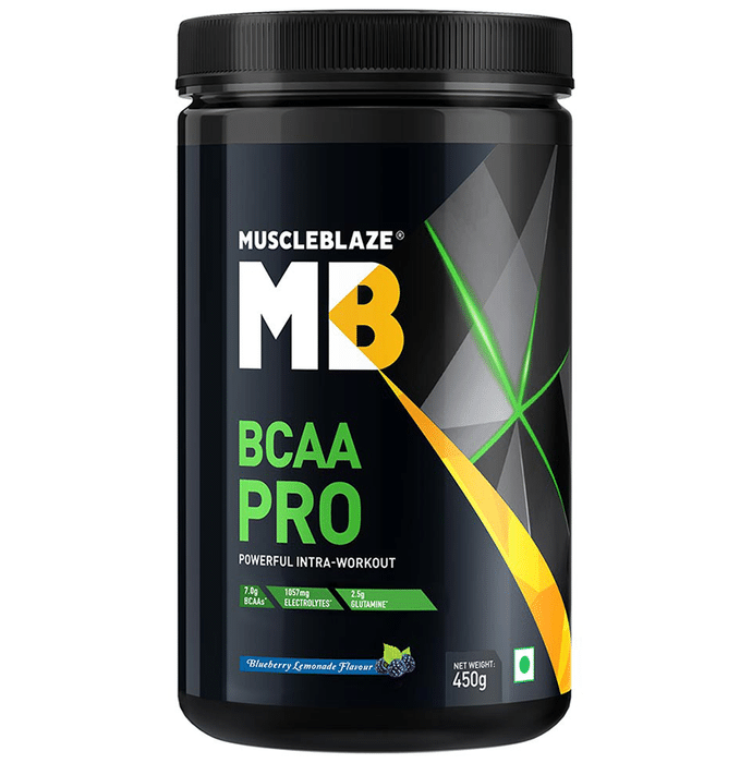 MuscleBlaze Blueberry Lemonade MB BCAA Pro Powerful Intra-Workout