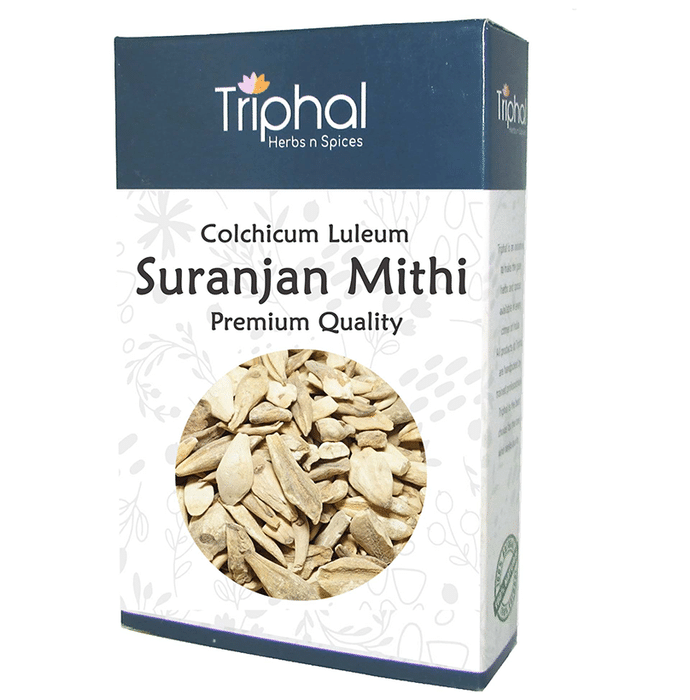 Triphal Suranjan Mithi/ Sweet Suranjaan/ Colchicum Luteum Whole
