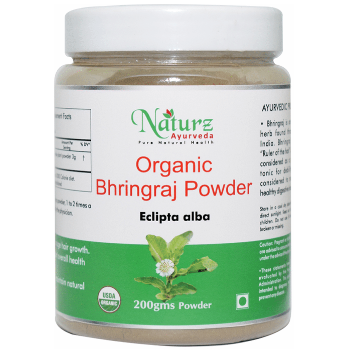Naturz Ayurveda Organic Bhringraj Eclipta Alba Powder