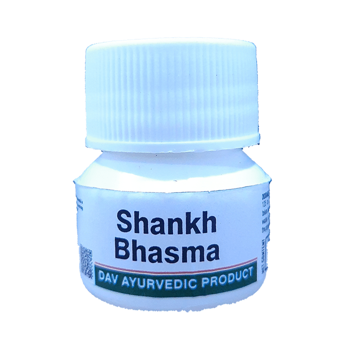 D.A.V. Pharmacy Shankh Bhasma Powder (10gm Each)