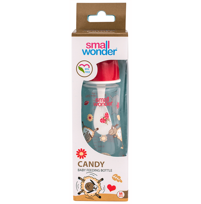 Small Wonder Candy Baby Feeding Bottle Medium Red