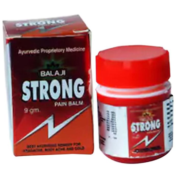 Balaji Strong Pain Balm Red