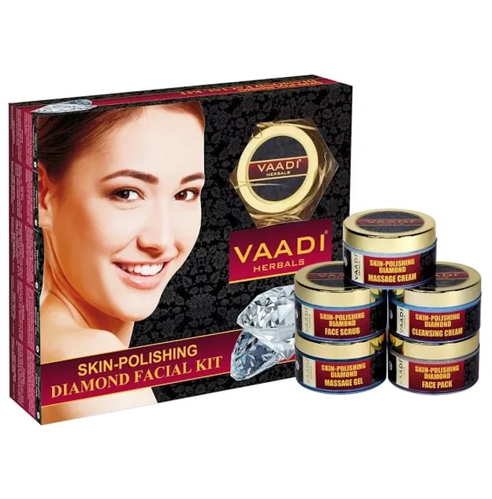 Vaadi Herbals Skin-Polishing Diamond Facial Kit 270gm