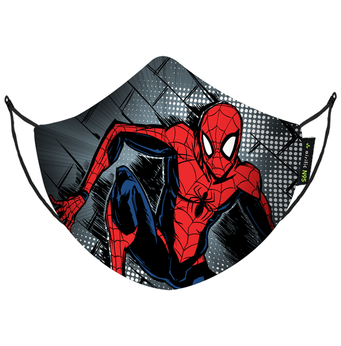 Airific Marvel N95 Face Covering Mask Small Spiderman Brick Wall