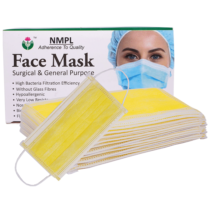 NMPL Face Mask Yellow