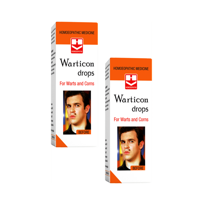 Homeopaths Warticon Drop (30ml Each)