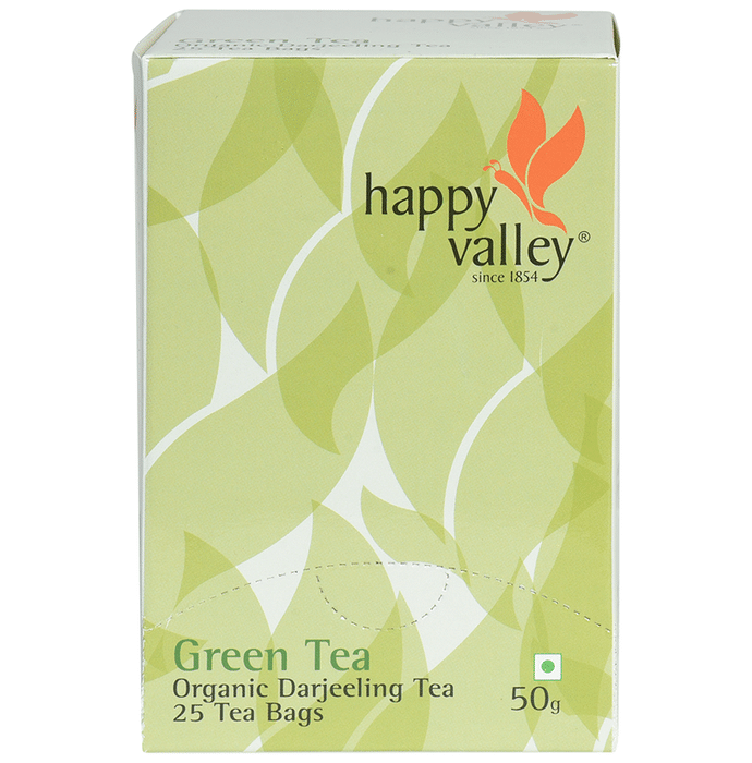 Happy Valley Organic Darjeeling Green Tea Bag (2gm Each)