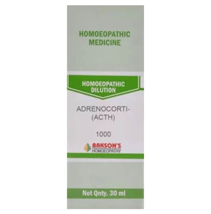 Bakson's Adrenocorticotrophin (ACTH) Dilution 1000 CH