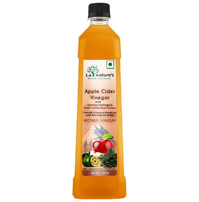 La Nature's Apple Cidder Vinegar Garcinia Cambogia & Green Coffee Bean Extract