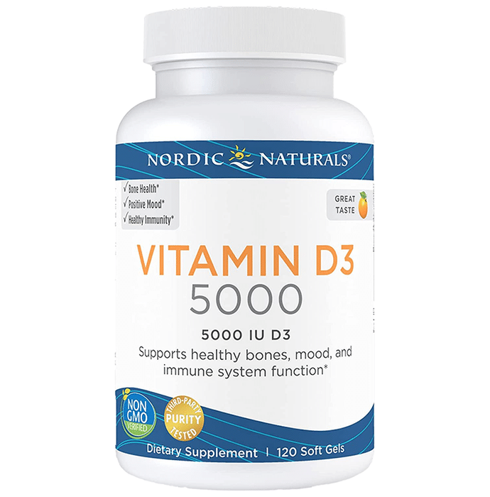 Nordic Naturals Vitamin D3 5000IU Softgel