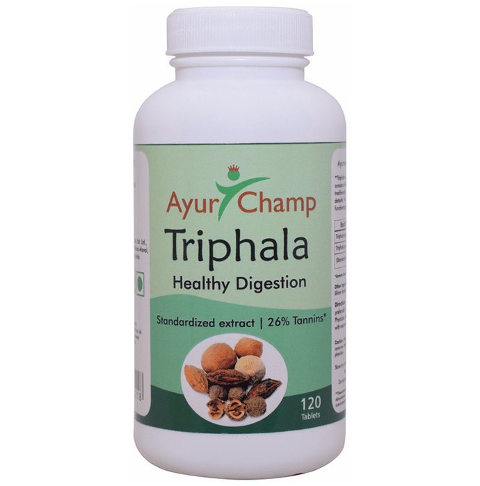 Ayur Champ Triphala Healthy Digestion Tablet