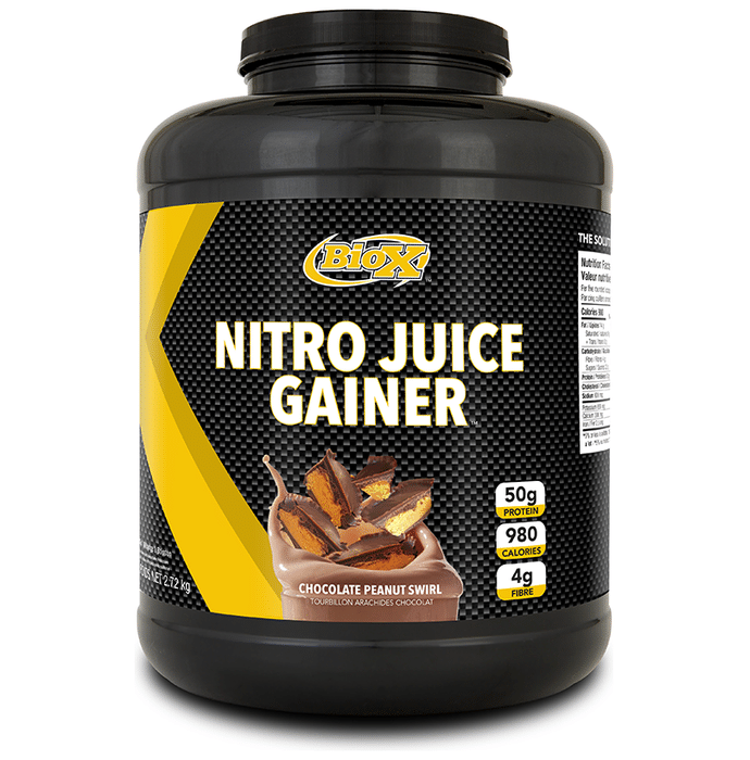 BioX Nitro Juice Gainer Chocolate Peanut Swirl
