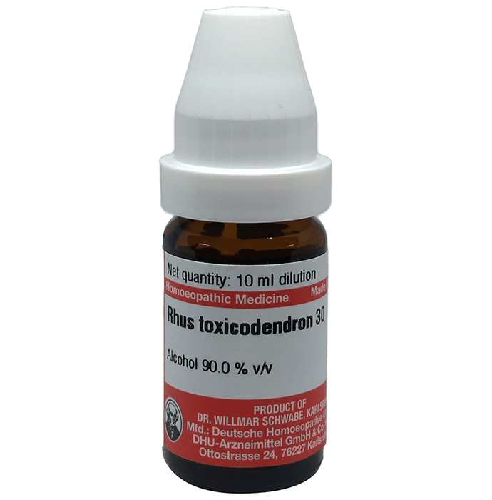 Dr Willmar Schwabe Germany Rhus Toxicodendron Dilution 30