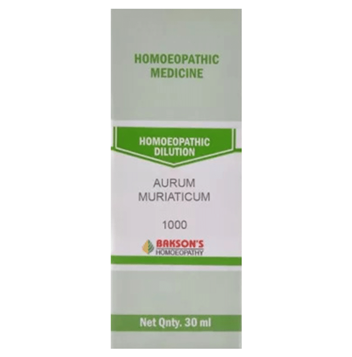 Bakson's Aurum Muriaticum Dilution 1000 CH
