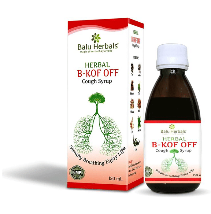 Balu Herbals Herbal B-Kof Off Cough Syrup