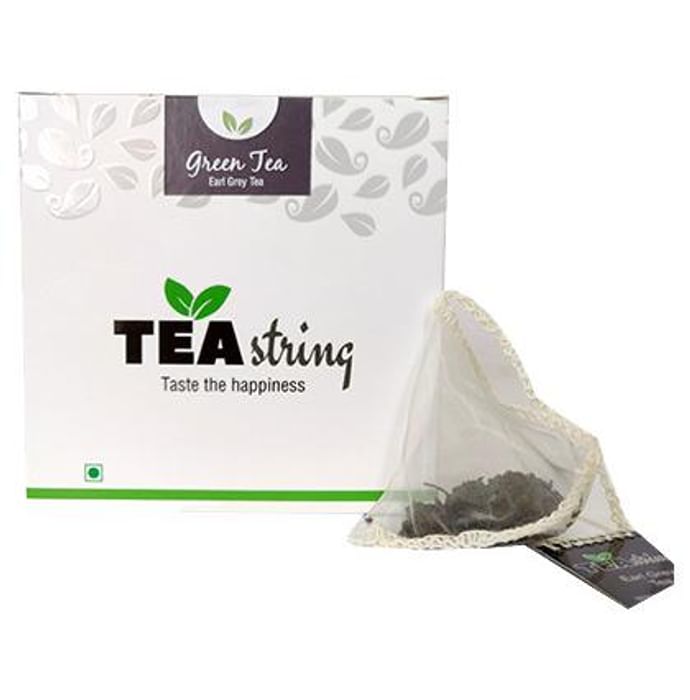 Tea String Earl Grey Green Tea Bag
