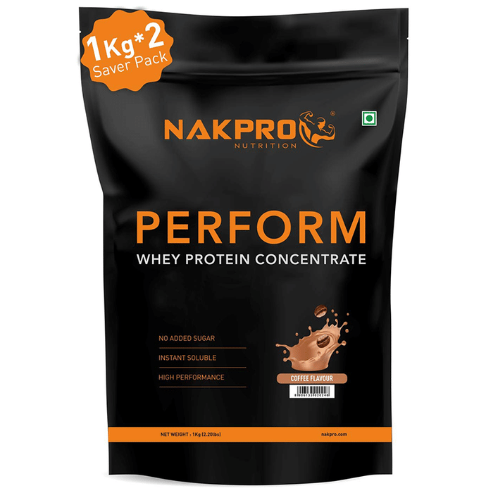 Nakpro Nutrition Perform Whey Protein Concentrate Coffee