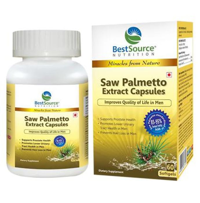 BestSource Nutrition Saw Palmetto Extract Capsule
