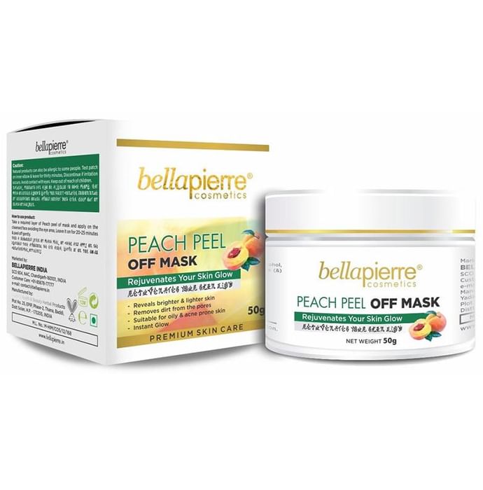 Bellapierre Peach Peel Off Face Mask