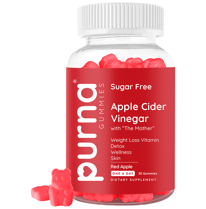 Purna Sugar Free Apple Cider Vinegar Gummies