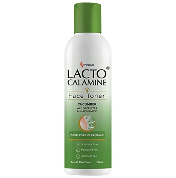 Lacto Calamine Deep Pore Cleansing Face Toner (120ml Each)