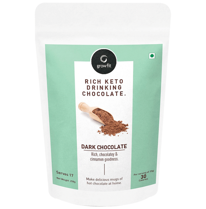 Growfit Rich Keto Drinking Chocolate Mix