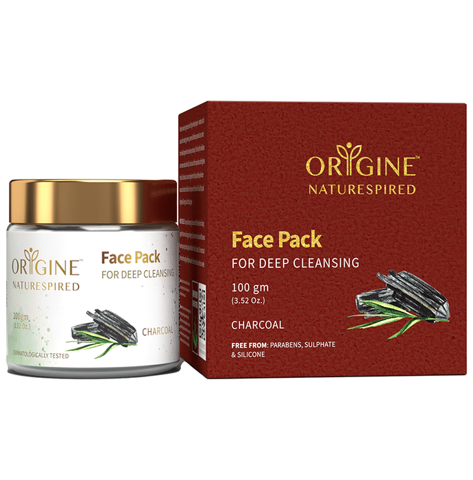 Origine Naturespired Face Pack Charcoal for Deep Cleansing