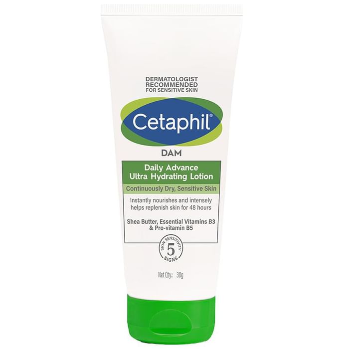 Cetaphil DAM Daily Advance Ultra Hydrating Lotion Continuously Dry, Sensitive Skin