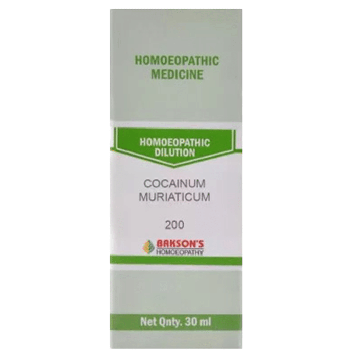 Bakson's Cocainum Muriaticum Dilution 200