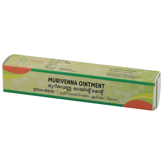 Sitaram Ayurveda Murivenna Ointment(20gmEach)
