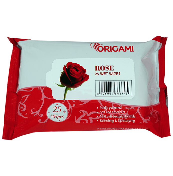 Origami Rose Wet Wipes