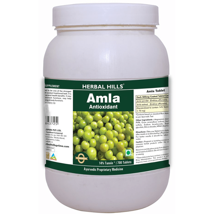 Herbal Hills Amla Antioxidant Tablet