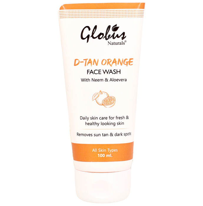 Globus Naturals D-Tan Orange Face Wash