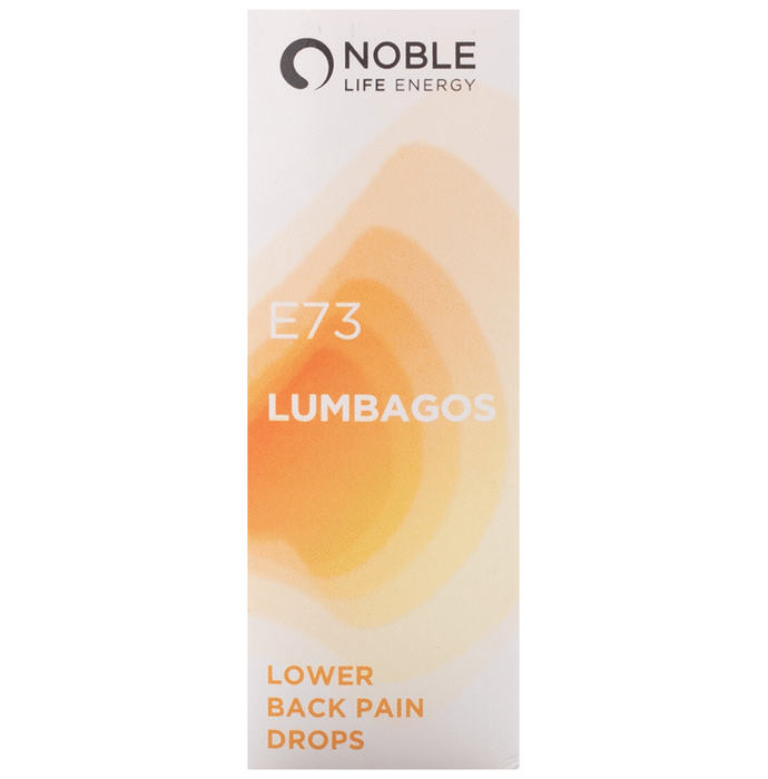 Noble Life Energy E73 Lumbagos Lower Back Pain Drop